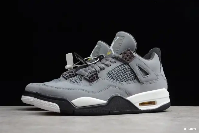 Rep TBK Grey 4 (2019) Retro Air 308497-007 Cool Jordan 0506